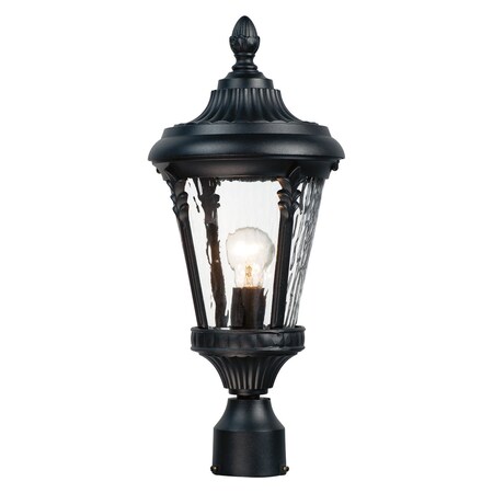 Maxim Sentry 1-Light Outdoor Pole/Post Mount 3050WGBK